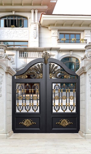 铝艺庭院门的安装须知及保养方法